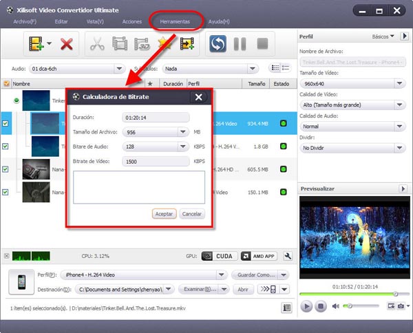 Xilisoft Video Converter Ultimate